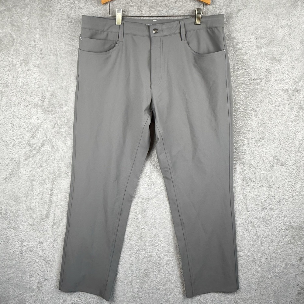 Footjoy FJ Golf Tech Pants‎ Size 36x30 Gray Performance Stretch Athletic Fit